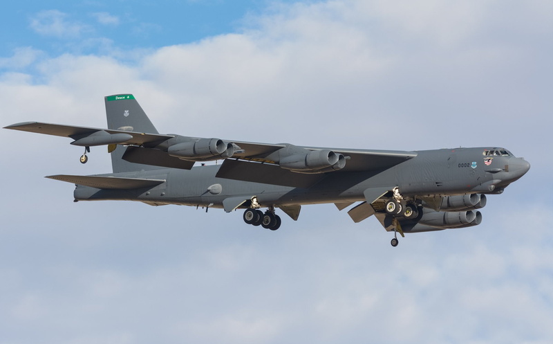 aircrafts, united, bomber, states, nasa, strategic, stratofortress, b 52, air, 1080P, force, boeing