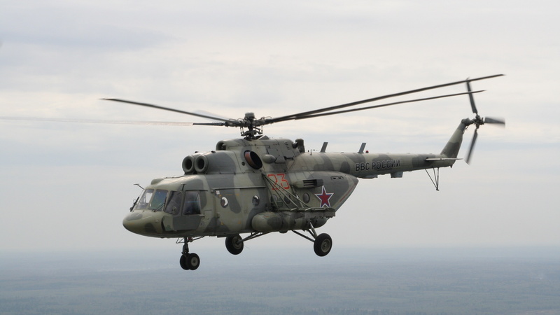 aerial, daytime, air force, MI-8, Russia, fighter helicopter, camouflage, Russian army, 4K, black, grey, photography, helicopter