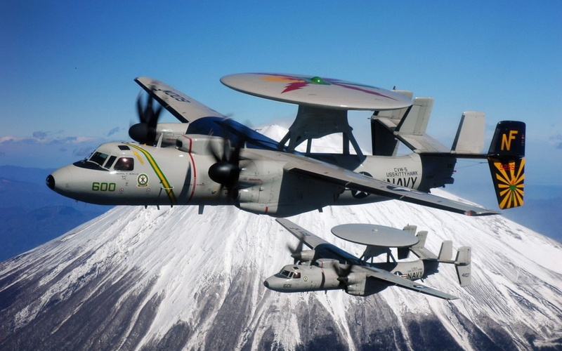 720P, Northrop Grumman E-2 Hawkeye, Military Aircrafts