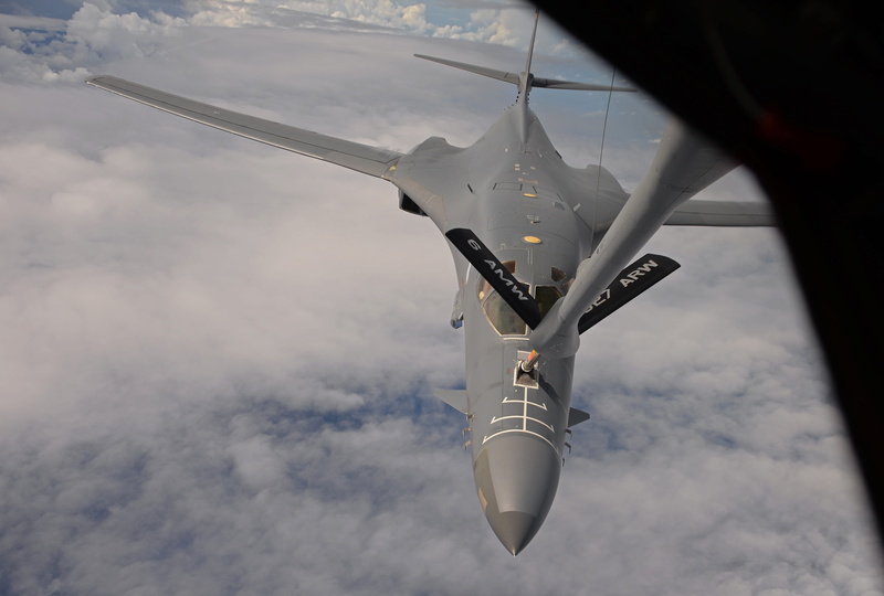 strategic, motion, 5K, defense, attack, america, lancer, aviation, aircraft, bomber, outdoors, nature, plane, sky, aerospace industry, b-1b, bombardment