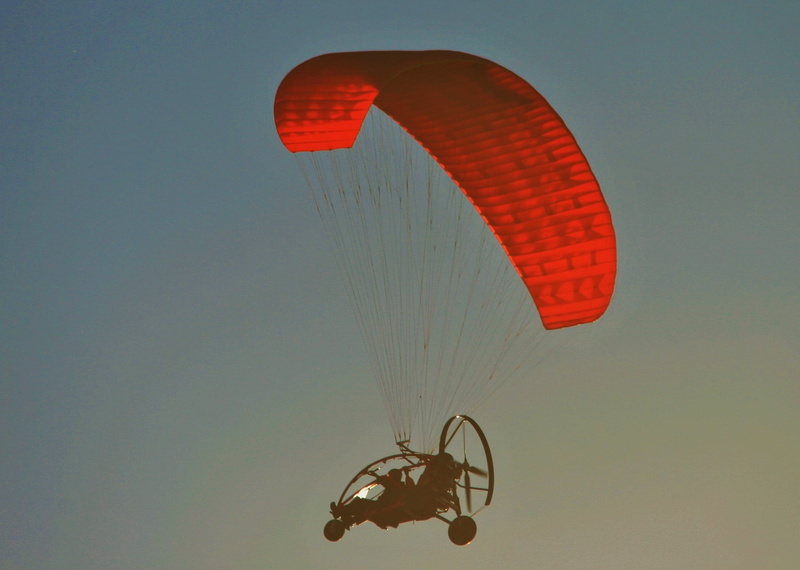 extreme sports, Parafoil, air show, adventure, trike, airborne, transportation, leisure activity, Motorized, Parachute, mid-air, flying, parasailing, day