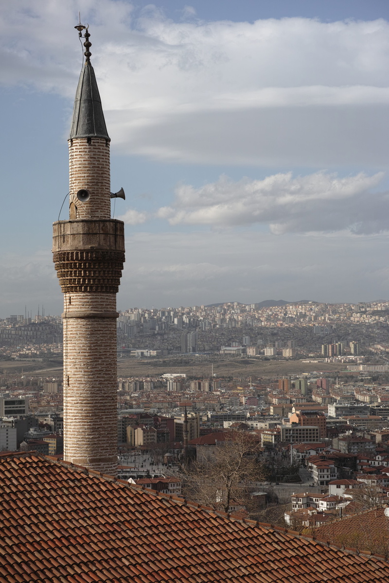mosques, landscape, roof, cloud - sky, faith, day, tower, ankara, building exterior, turkey, beautiful, built structure, cityscape, travel, no people, 4K