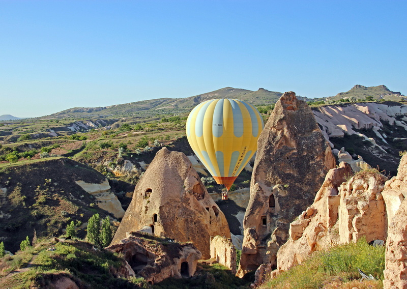 tourism, transportation, guest photographer, dwellings, margot wagner, near, fairy chimney, capadokia, mountain range, mountain, air, landscape, formation