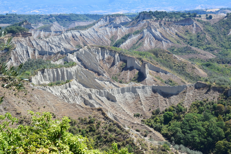travel destinations, 5K, non-urban scene, physical geography, nature, eroded, environment, tuff, high angle view, mountain, civita bagnoregio, scenics - nature