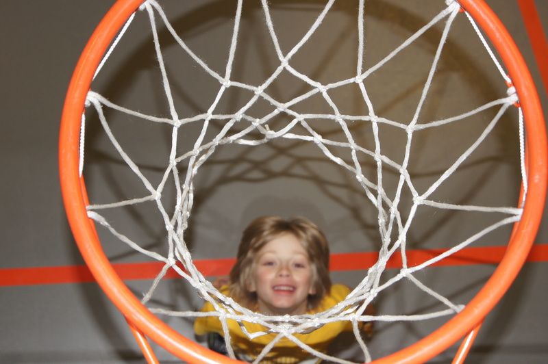 basketball hoop, emotion, basketball, fun, one person, net - sports equipment, sport, motion, headshot, front view, 4K, playing, sports, leisure activity