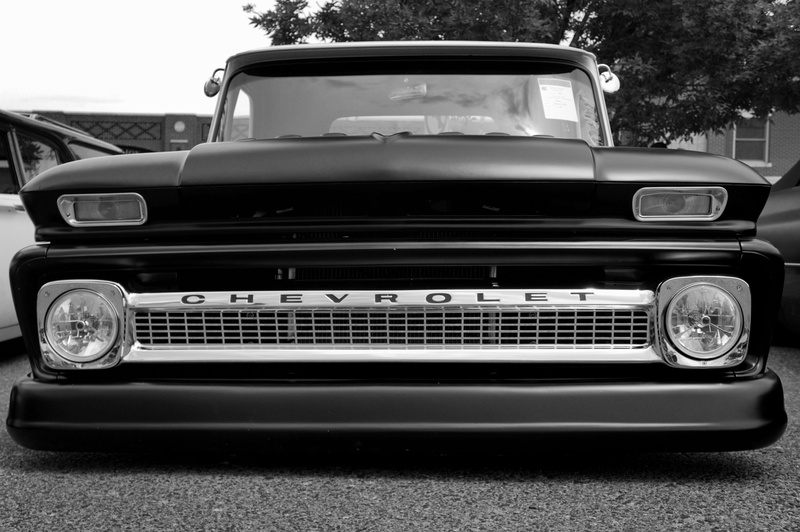 classic, silver colored, car show, architecture, stationary, plant, nature, day, outdoors, no people, truck, motor vehicle, transportation, headlight, metal