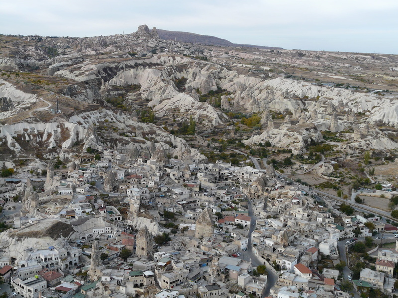 scenics - nature, built structure, outdoors, rock formation, nature, Turkey, tufa, world heritage site, environment, Göreme, castle, sky, beauty in nature