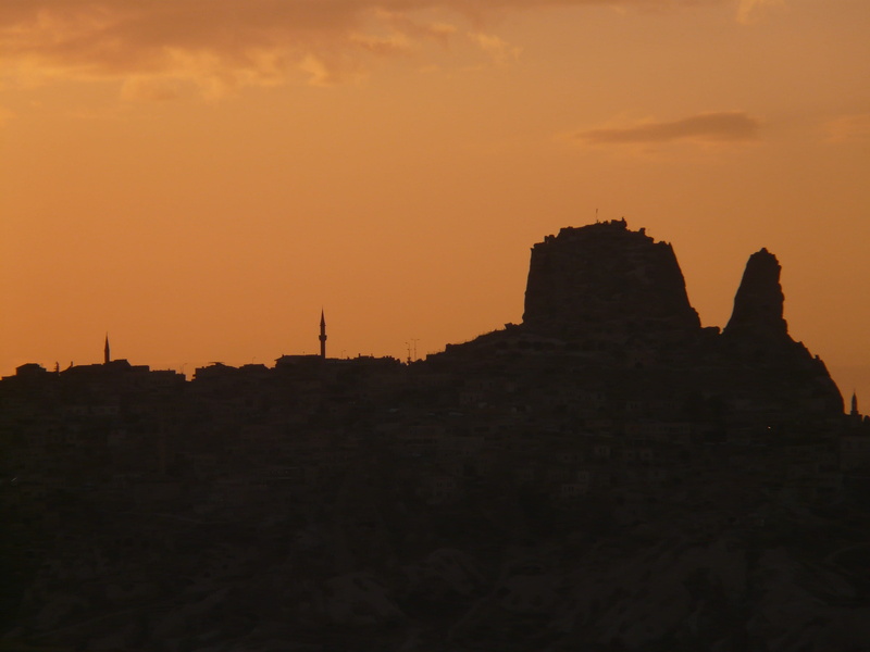 romance, built structure, Turkey, sky, sunset, belief, outdoors, travel destinations, religion, travel, orange color, building exterior, history, architecture