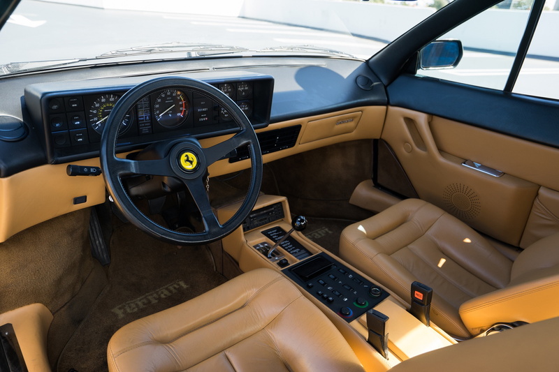 us-spec, cabriolet, 4K, supercar, 1985, ferrari, mondial, pininfarina