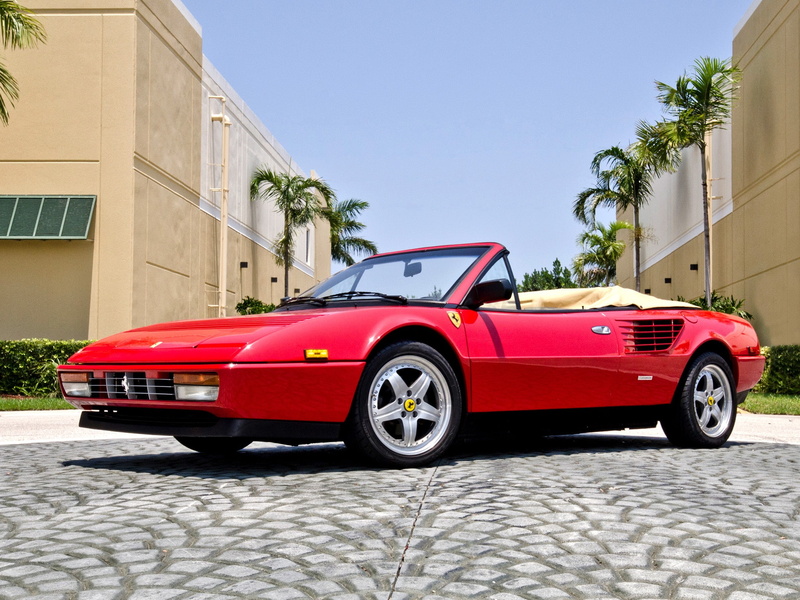 1985, 1080P, cabriolet, ferrari, mondial