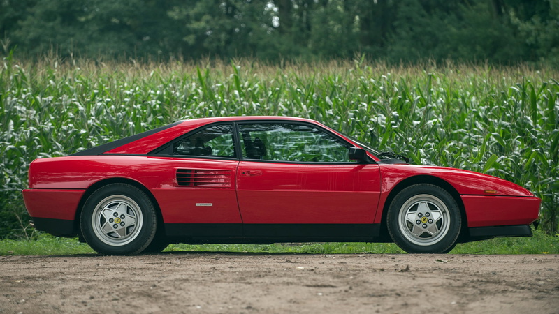 Old Car, 1080P, Car, Sport Car, Ferrari Mondial T, Red Car, Ferrari, Grand Tourer, Coupé