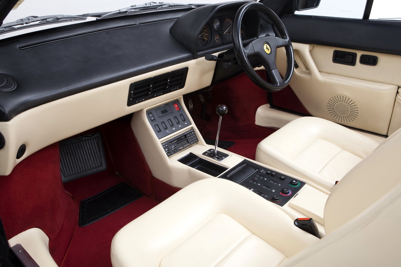 uk-spec, mondial, pininfarina, 4K, ferrari, 1991, cabriolet, supercar