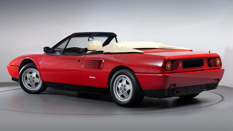 Grand Tourer, Convertible, 1080P, Old Car, Car, Red Car, Ferrari Mondial T, Ferrari, Sport Car