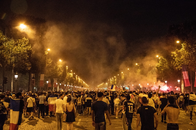 outdoors, colors, happy, leisure activity, full, lifestyles, light, worldcup, night, world, street, architecture, celebration, exploding, firework - man made object