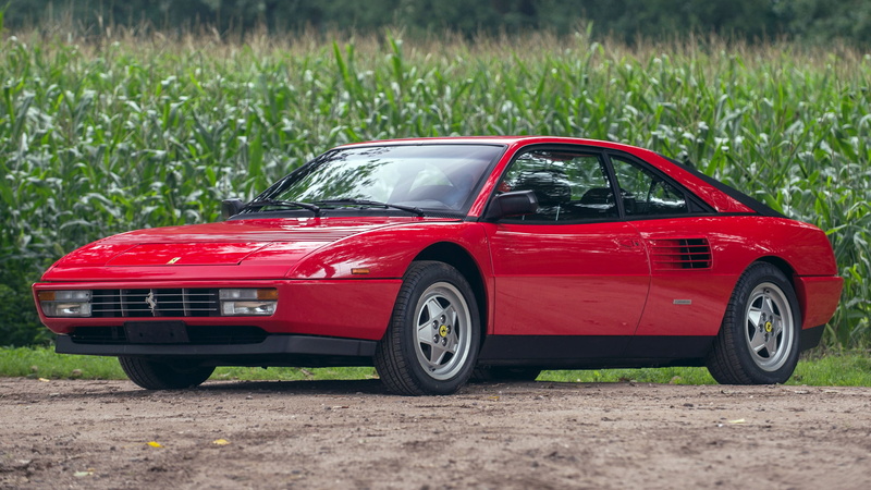 Ferrari Mondial T, Grand Tourer, 1080P, Coupé, Sport Car, Red Car, Ferrari, Car, Old Car