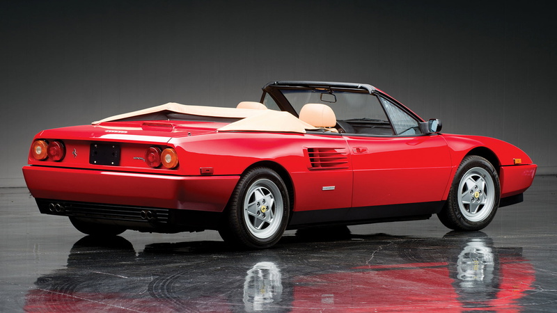 Ferrari Mondial T, 1080P, Sport Car, Old Car, Ferrari, Convertible, Grand Tourer, Red Car, Car