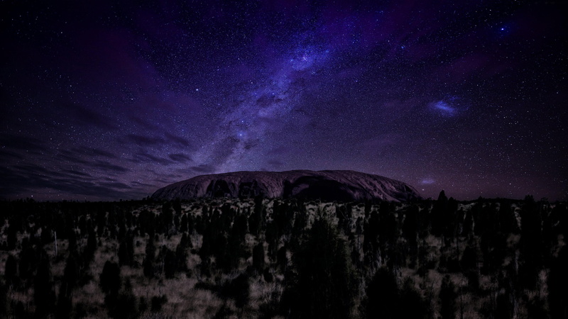 rock - object, landscape, rock, night sky, tranquil scene, nature, no people, milky way, outdoors, star - space, sky, star, starry night, scenics - nature
