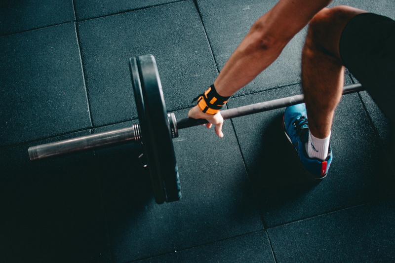 bodybuilder, fitness, indoors, lace, bodybuilding, man, top, adult, effort, high angle view, men, exercising, human limb, wear, barbell, human leg, strength