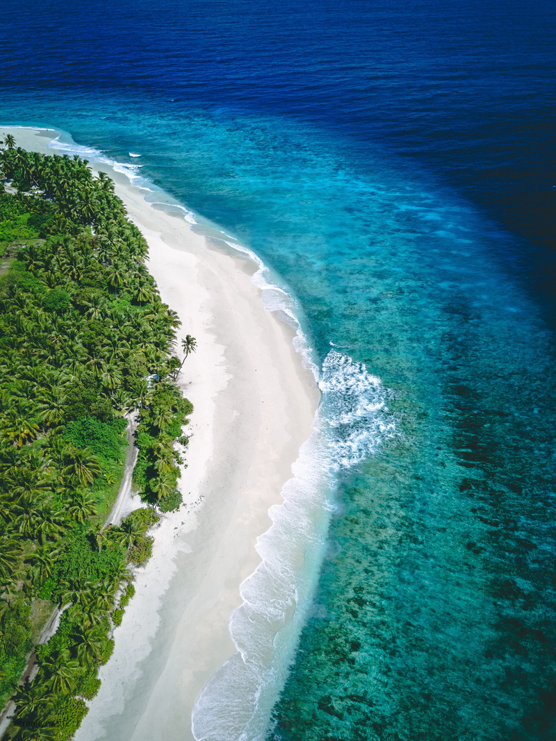 blue, surfing, cool backgrounds, hd backgrounds, sport, 4K, aquatic sport, landscape, ocean, fuvahmulah, wave, high angle view, sand, tranquil scene