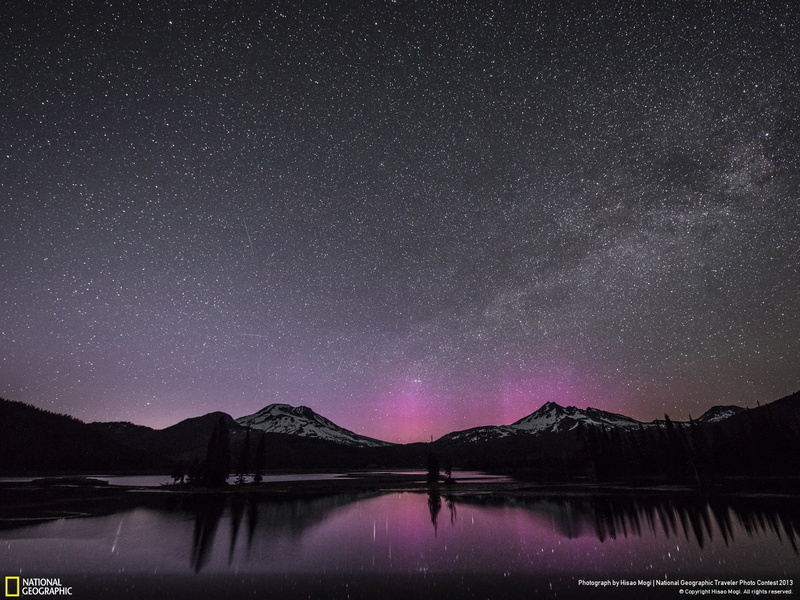 water, scenics - nature, milky way, no people, 1080P, mountain range, mountain, galaxy, reflection, lake, winter, northern, lights, astronomy, beauty in nature