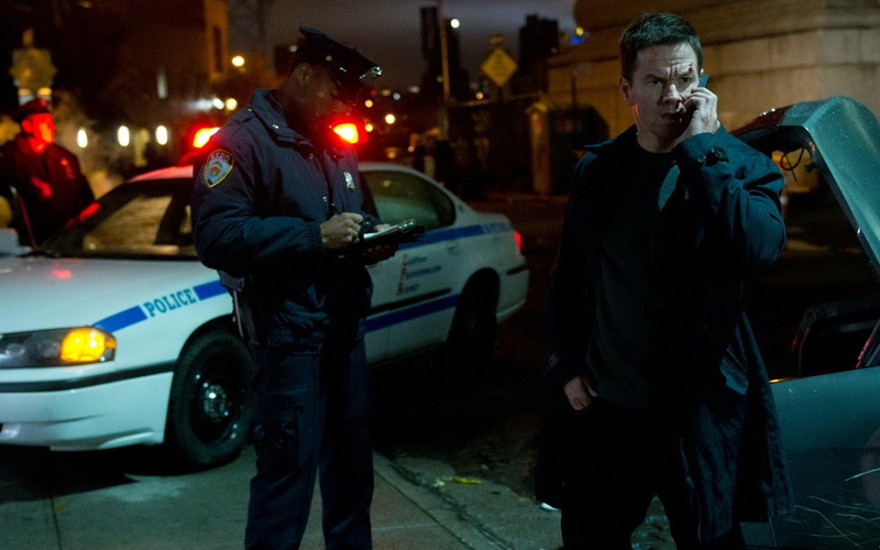 law, spooky, police car, land vehicle, standing, black, mode of transportation, 1080P, adult, hd, men, city, desktop, night, movie, police force, crime