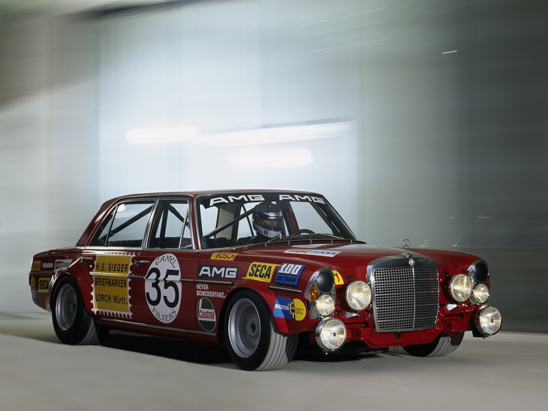 race, 6 3, racing, mercedes, 300, sel, 1971, benz, car, w109, amg, 1080P