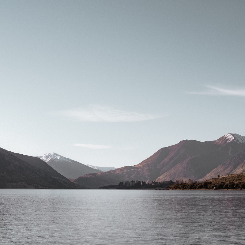 bay, spot, mountains, blue, mountain peak, near, sky, photo, water, angler, nature, beauty in nature, snow capped, photography, cloudy, waterfront, mountain