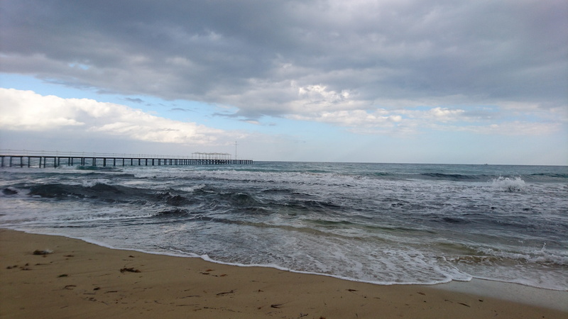 tranquility, horizon over water, sky, beauty in nature, scenics - nature, nature, sand, motion, meer, 4K, idyllic, cloud - sky, horizon, sea, wasser, non-urban scene