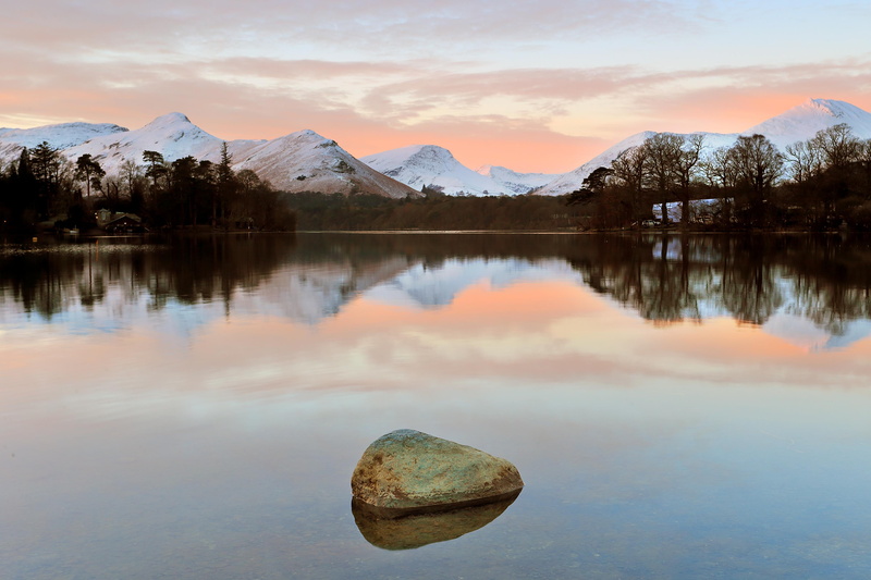 nature, daytime, sky, frost, rock - Object, 2K, beauty In Nature, mountain, winter  reflections, Lake District, water  sky, water, scenics, Explore, Flickr