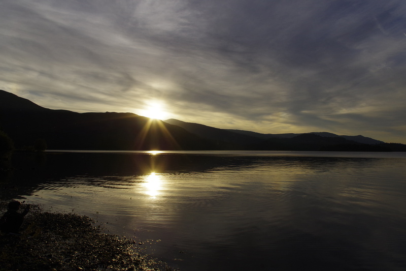 5K, lens flare, water, sky, reflection, peace, beauty in nature, holiday, cloud - sky, non-urban scene, sun, relaxing, cumbria, nature, lake district
