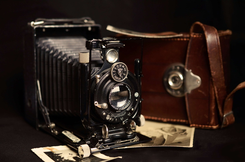 vintage camera, old camera, antique, nostalgia, vintage, camera, old, 4K, voigtlander, photography