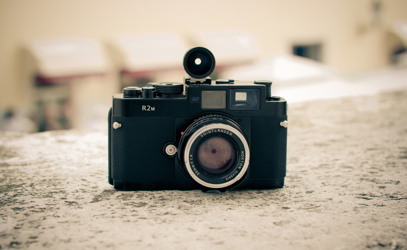Vintage, 2K, r, Voigtlander, Bessa
