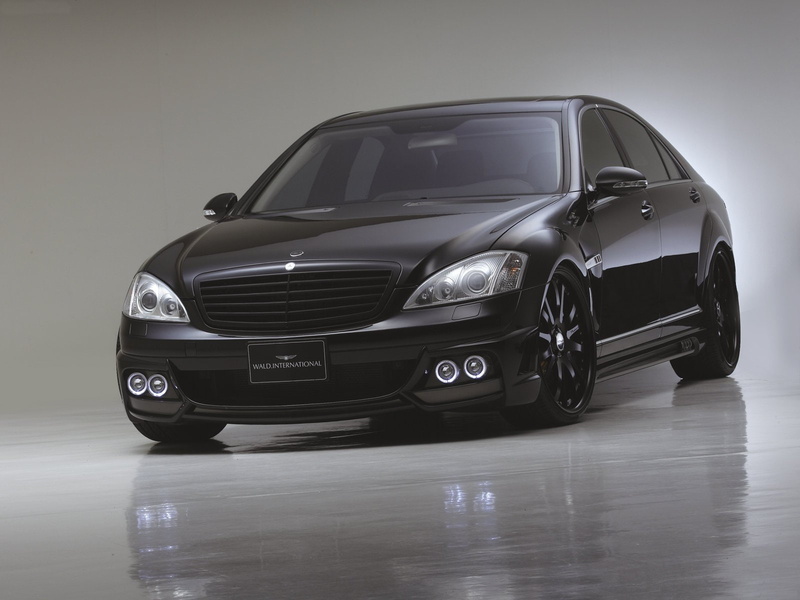 (w221), amg, cars, modified, 720P, mercedes-benz, wald, 2006, s-63, international