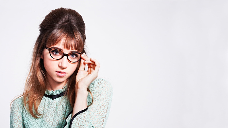 teenager, eyeglasses, adult, portrait, 1080P, neck, beauty, brand, retro, headshot, adolescence, long hair, intelligence, sleeved, young women, modern