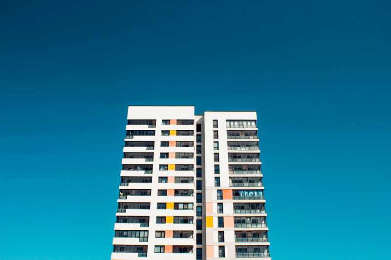 no People, facade, architecture, building Exterior, construction Industry, day, balcony, s, concrete, modern design, apartment, tower, residential Building