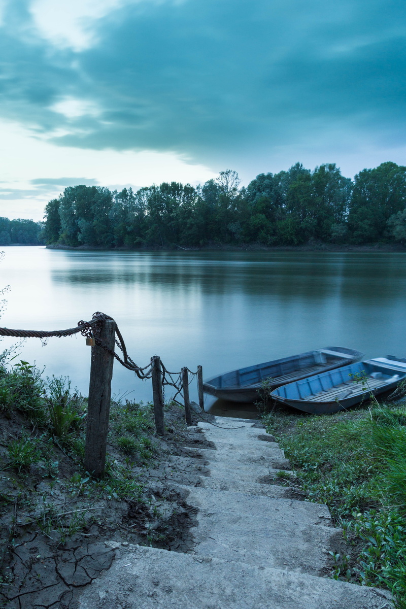 sky, water, port, boats, tranquility, boat, peace, nature, scenics - nature, no people, tree, vessel, rowboat, evening, day, vehicle, plant, idyllic, transportation