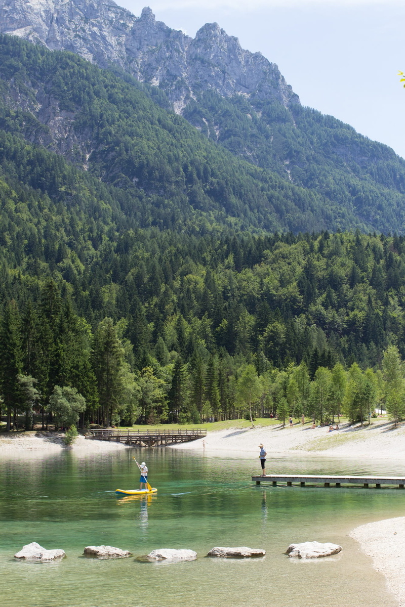 nature, tree, day, recovery, water sports, view, mountain, national park, plant, real people, triglav, idyllic, transportation, holiday, water, paddle