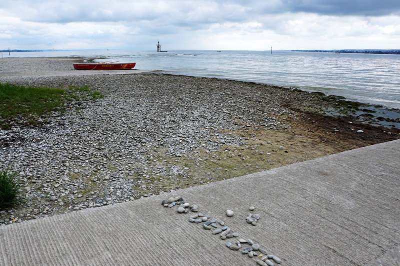 scenics - nature, stone, away, horizon, lake, meersburg, boat, lake constance, vacations, tranquil scene, water, storm, no people, concrete, land, nautical vessel
