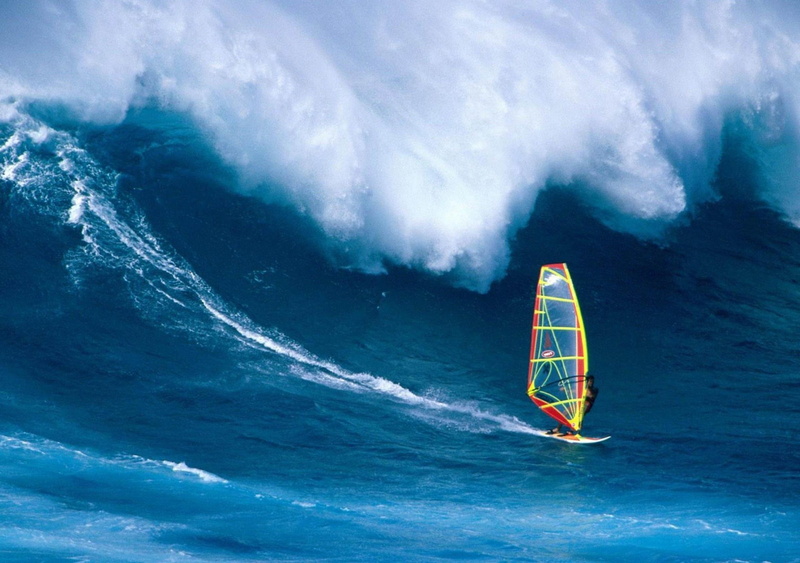 surfing, surfer, surfboard, water, wave, hawaiian, 2K
