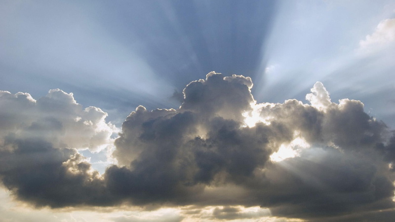 1080P, sunrays, sunlight, sunrays over thailand, clouds, 3d and abstract, thail