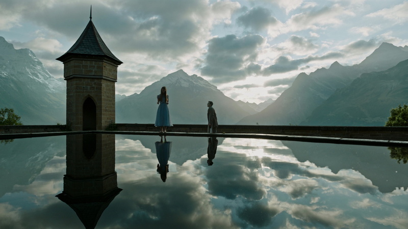 water, Sundance 2017, cloudy, beside, 4K, Dane DeHaan, A Cure for Wellness, tower, brick, best movies, sky, gray, Mia Goth, body