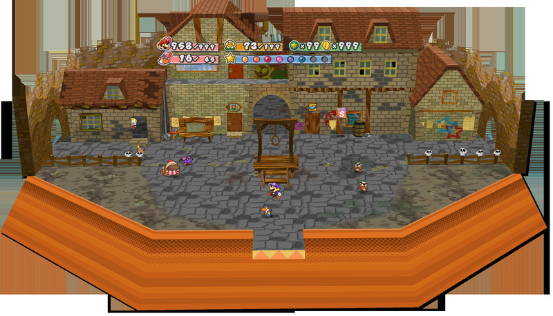 Mario, Paper Mario: The Thousand-Year Door, 1080P