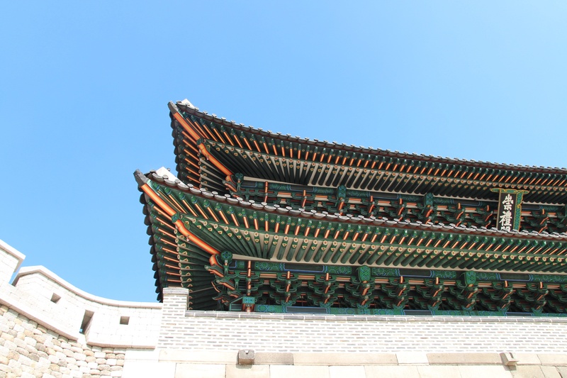 cultural property, travel, seouls namdaemun gate, pagoda, temple - Building, korea, forbidden city, architecture, sunlight, day, cultures, traditional
