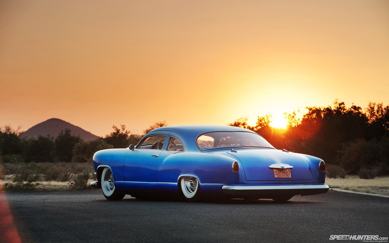 1080P, dragon, rod, car, hot, kaiser, hd, sunset, cars, classic