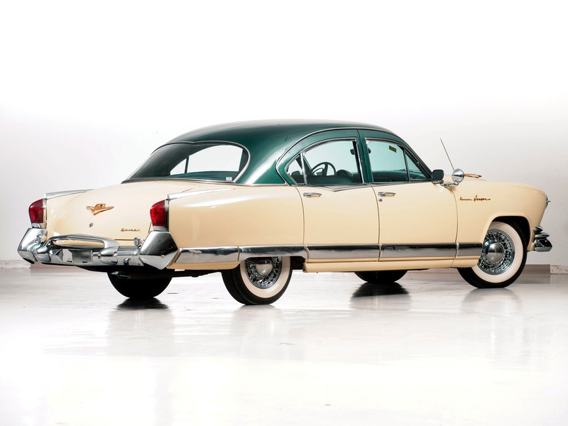 retro, sedan, kaiser, 1080P, 1953, dragon
