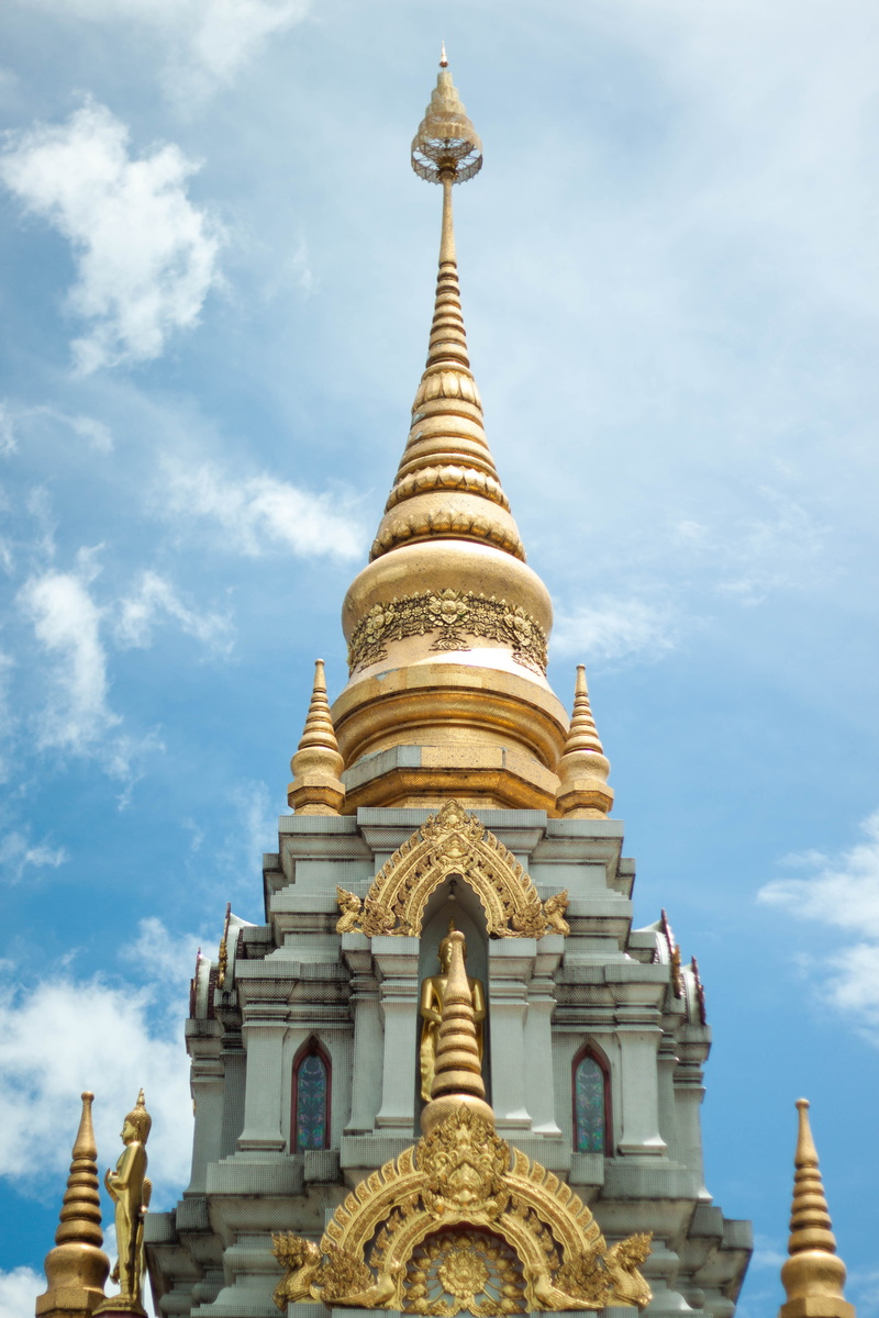 spirituality, prosperity, architecture, gold colored, the lord buddhas relics, travel destinations, no people, tower, sky, doi mae salong, myanmar, building