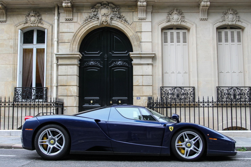 ferrari, enzo, blue, bleu, cars, 1080P, italia, supercars