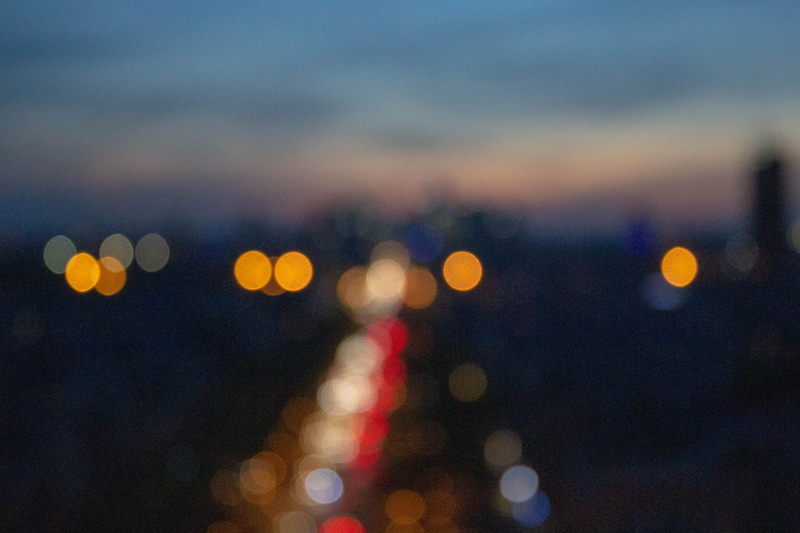 cityscape, motion, dusk, lights, flare, bokeh, lens flare, nature, banister, lighting, handrail, blurred motion, vigil, sky, street, glowing, paris, night