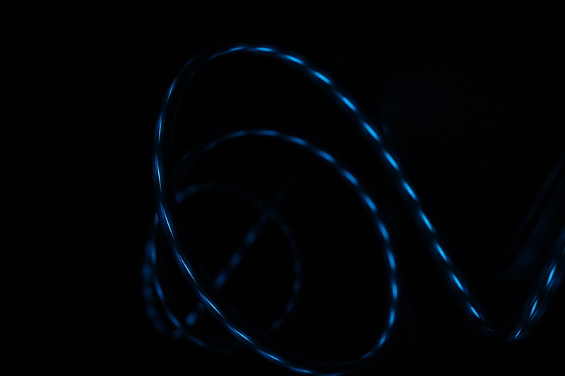 shape, no people, blue, computer Graphic, illuminated, light, bleu, geometric shape, circle, fixture, illustration, strip, pattern, turned, studio shot