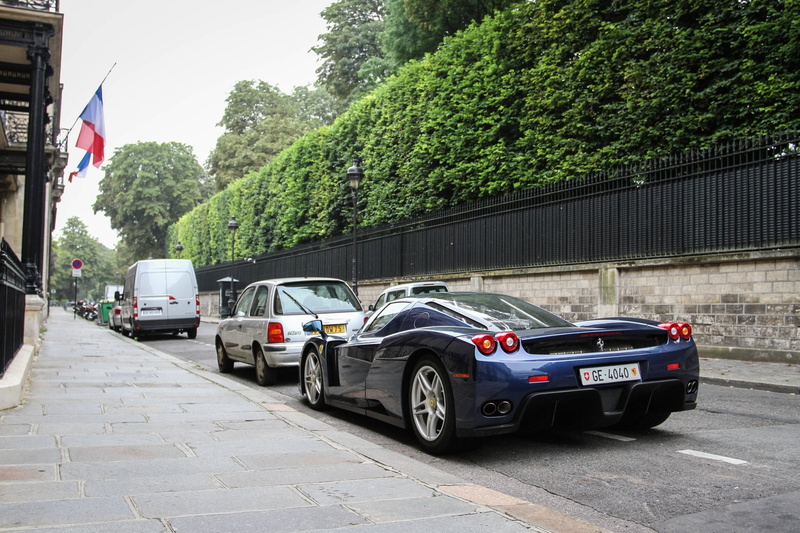 italia, cars, bleu, supercars, 1080P, ferrari, blue, enzo